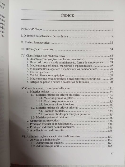 Farmácia e o medicamento