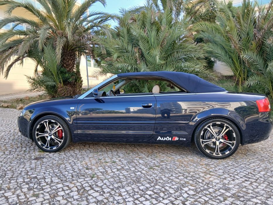 Oportunidade audi a4 2.5tdi descapotável em ótimo estado