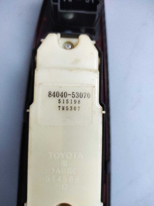 LEXUS IS, Panel sterowania szyb i lusterek, OE: 840.40-530.70