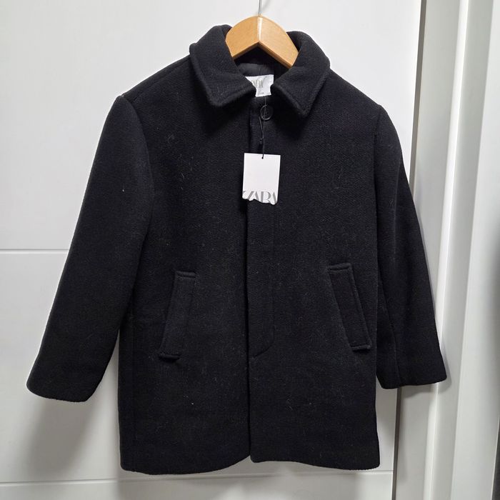 Zara nowy płaszcz chłopięcy 122/128