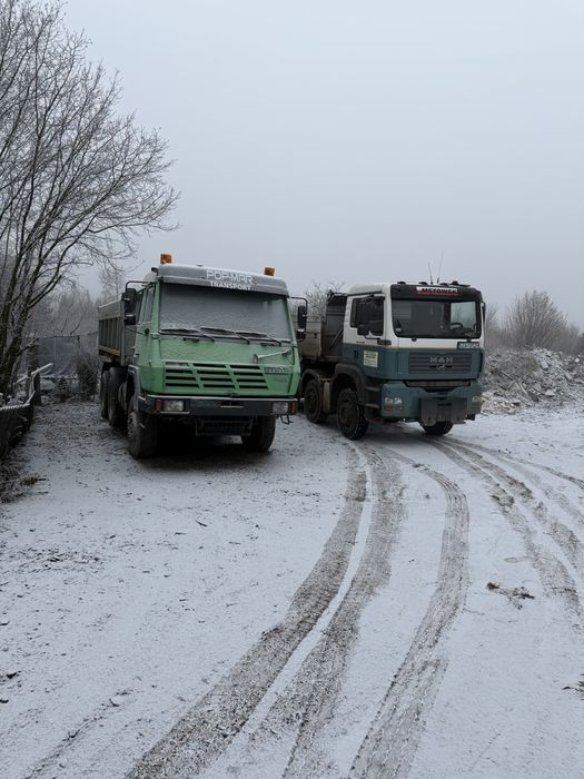 Transport ziema,dolomit,szlaka,piasek,kameń,wywóz gruzu