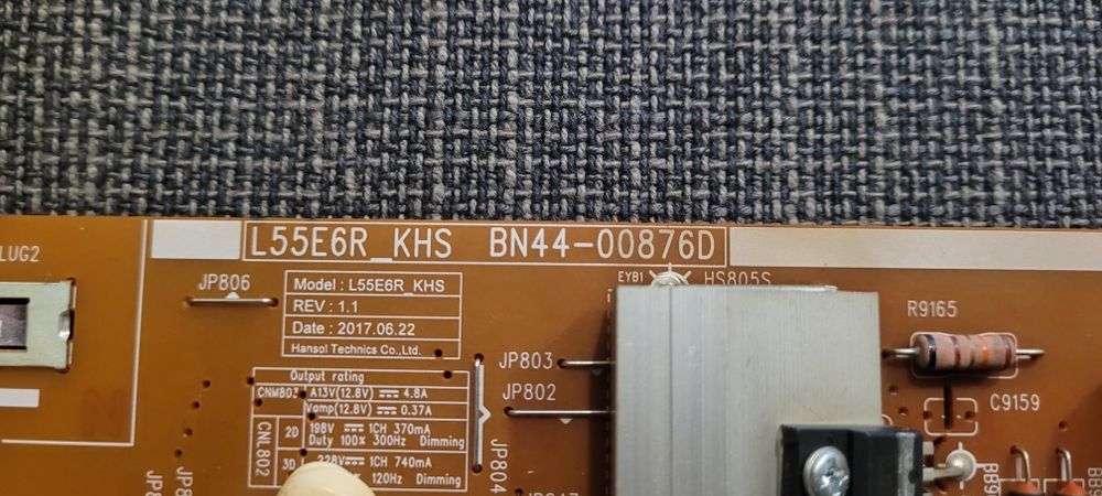 Fonte alimentação Samsung BN44 OO876 D – como nova