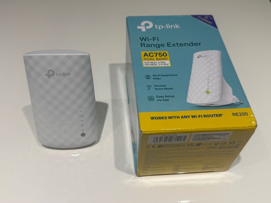 TP-Link RE200 - WiFi Range Extender - AC750 Dual Band