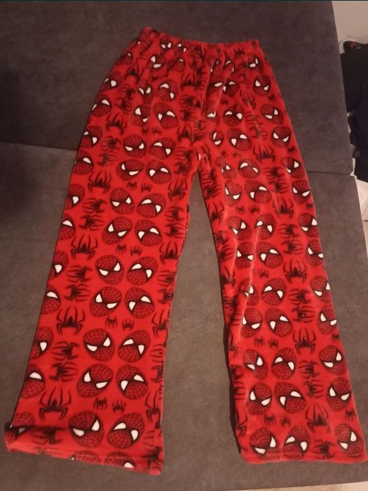 Spodnie piżamowe spider man