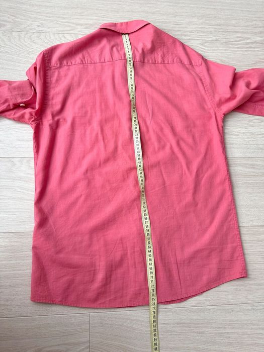 Мужская котоновая рубашка DeFacto Slim Fit Чоловіча бавовняна сорочка