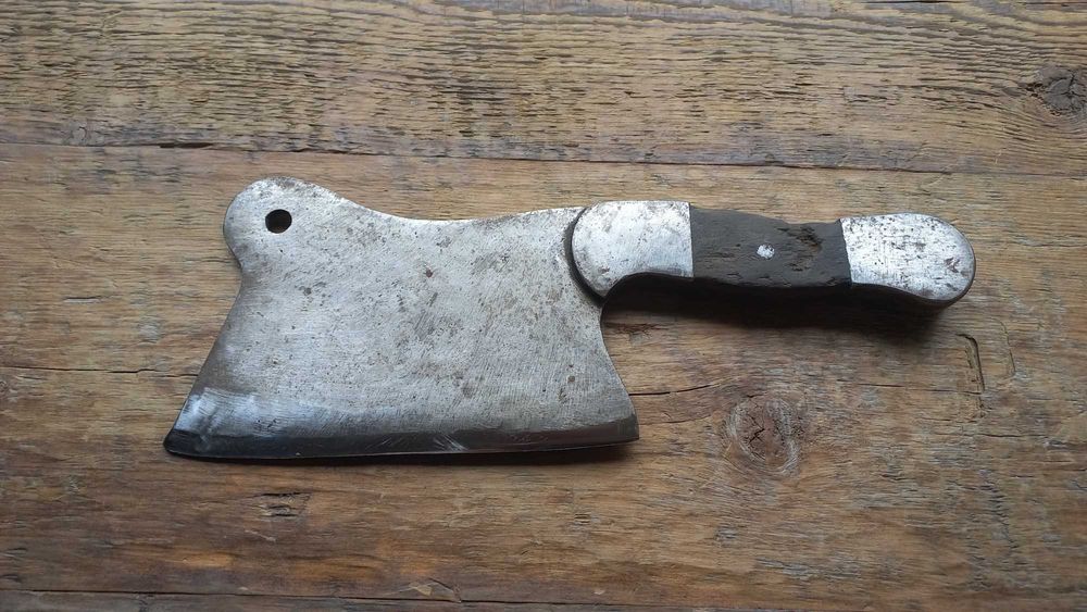 Секач Топор кухонный СССР Старый тесак мясника винтажный