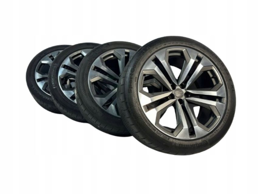 KOMPLET 4szt. ORGINALNE KOŁA FELGI ALUFELGI Z OPONAMI letnimi do AUDI OE Q8 SQ8 RSQ8 4MN 285/40/R22 4M8601025K 10x22 ET21 5x112 22" super stan okazja