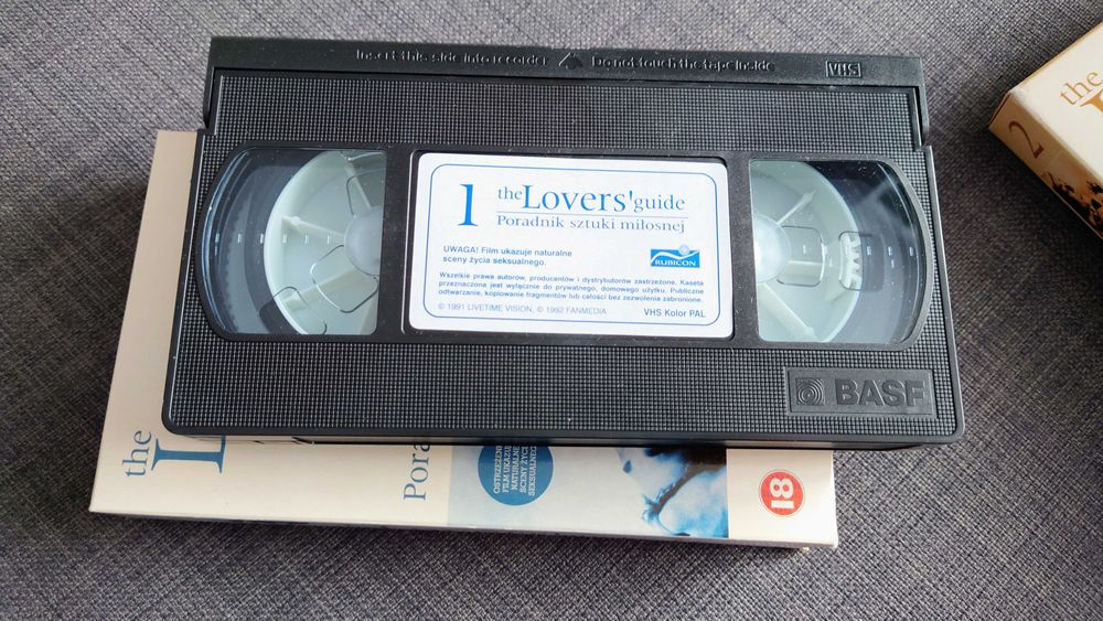 3 filmy VHS - LOVERS Guide, 1993/94 r. Stan bardzo dobry.