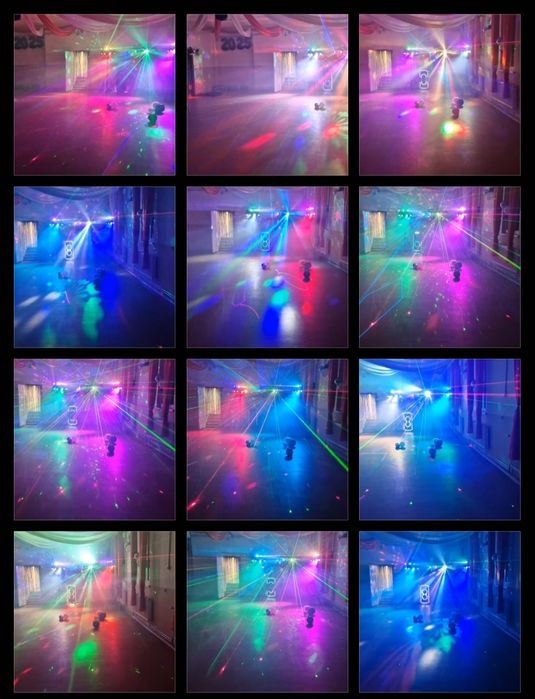 Nagłośnienie: JBL PartyBox Ultimate, oświetlenie, dymiarka - wynajem