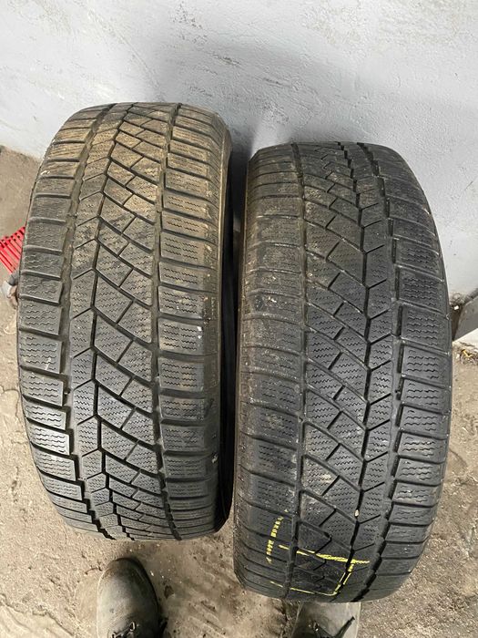 205/55R17 Dwie używane opony zimowe Continental