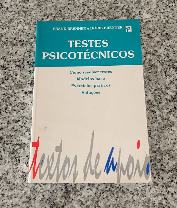 Livro de Testes Psicotécnicos de Frank Brenner e Doris Brenner.