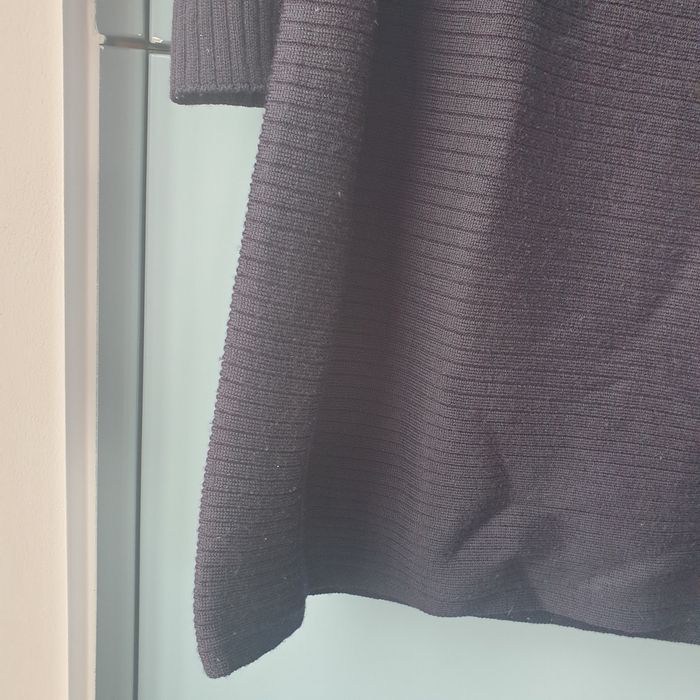 COS sweter golf długi granatowy wełniany rozm 34