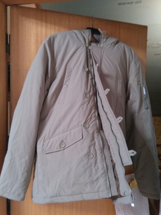 Casaco de Pele  Preto  E Parka Beje NOVOS