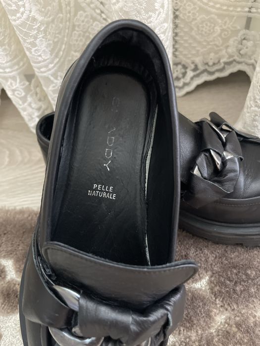 Лофери шкіра 38