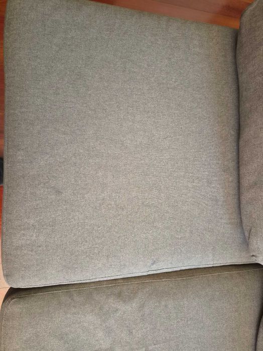 Sofa 3 elementowa szara