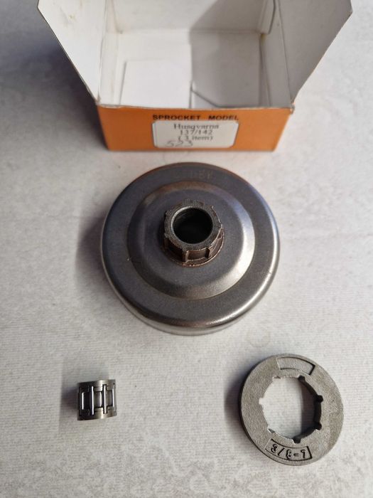 Bęben kosz sprzęgła pływający +łożysko HUSQVARNA 136 / 137 / 141 / 142