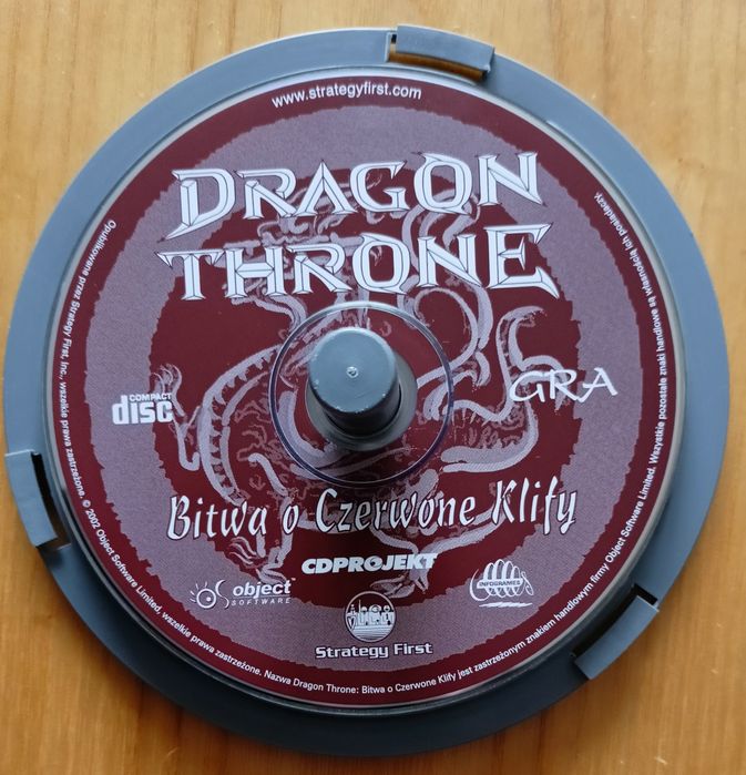Dragon Throne Gra komputerowa na 2 płytach CD