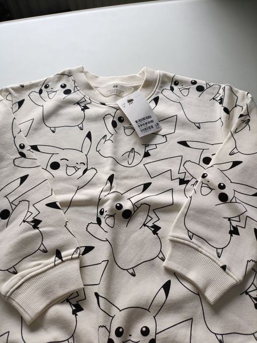 Bluza Pikaczu, rozmiar 110/116