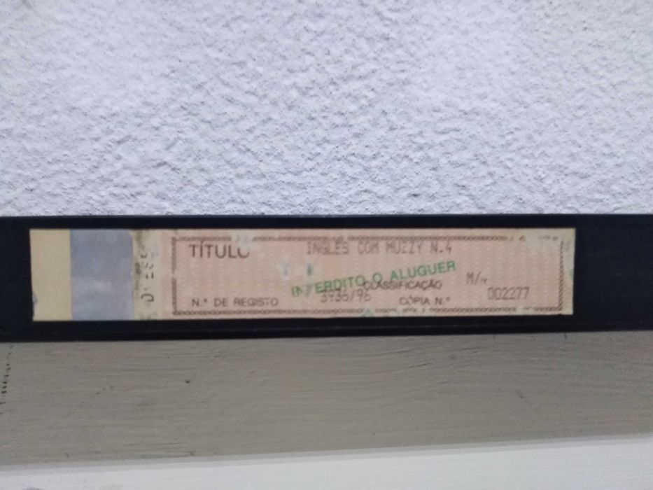 Cassetes VHS Muzzy Vol. 4,5,9,12