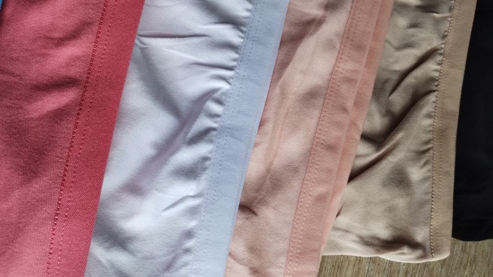 6×damskie majtki figi z wyższym stanem 7/8XL
