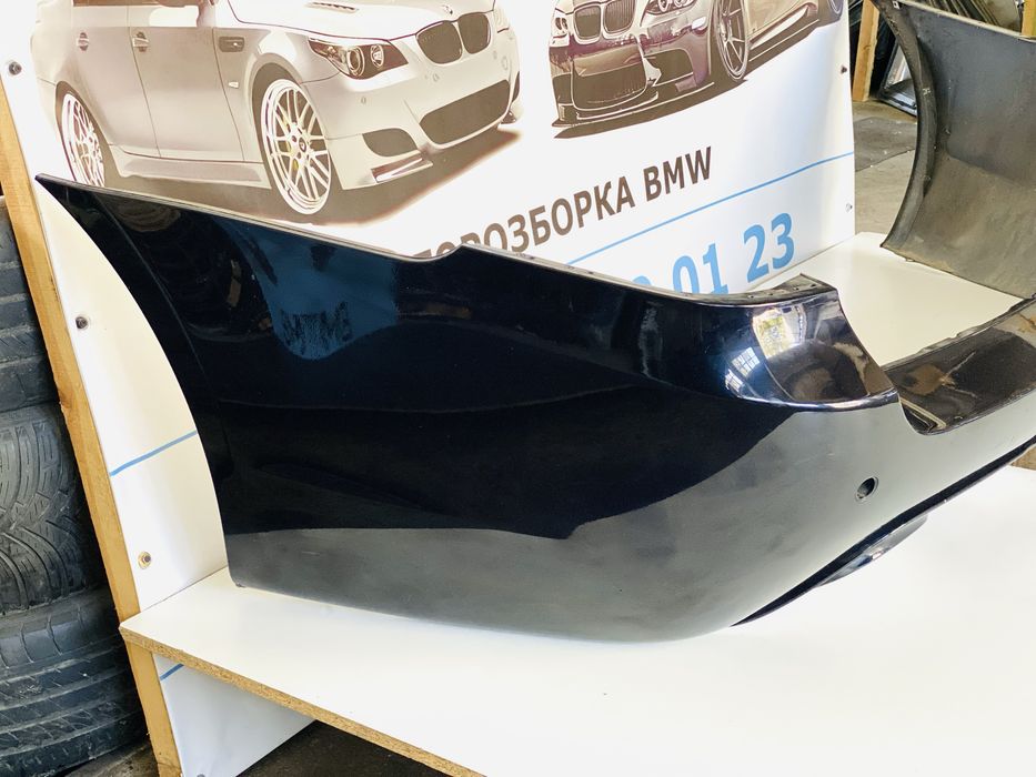 Задній М тех Бампер BMW E61 E60 Універсал 416 Carbonschwarz Турінг