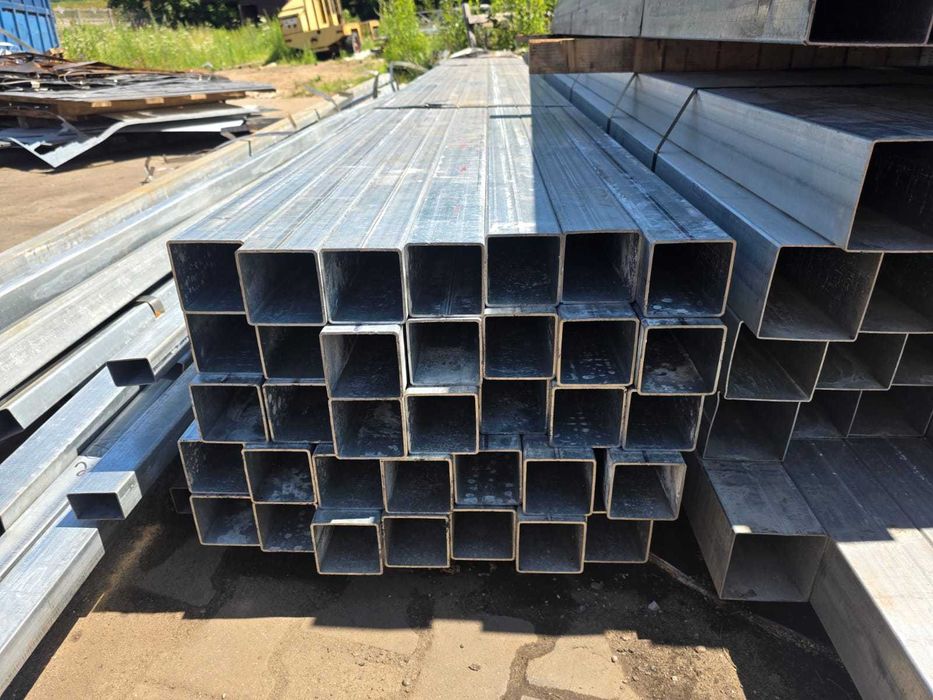 Profil ocynkowany 80x80x3 mm – II gat. | 24,48 zł netto (30,11 zł brutto) / mb