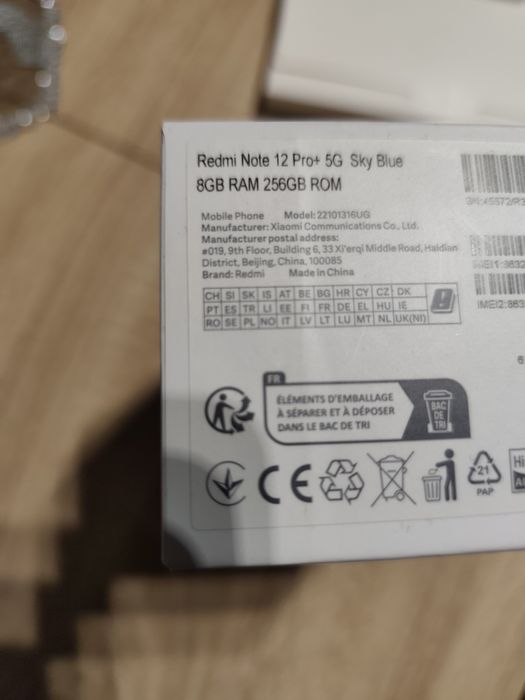 Redmi Note 12 pro+5g