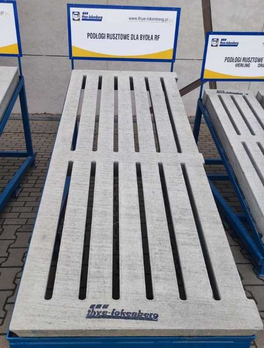 Ruszta betonowe dla bydła i trzody