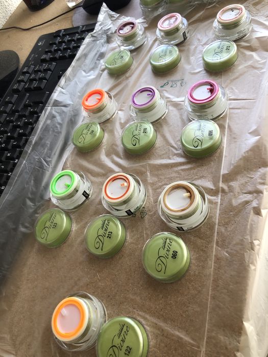 Gel de cor - 10 unidades