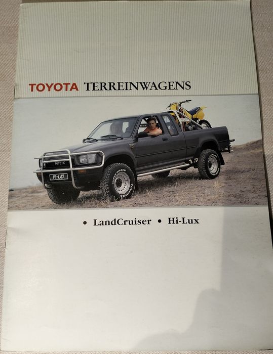 Revista Promoção Land Cruiser/ Hilux Toyota Oficial