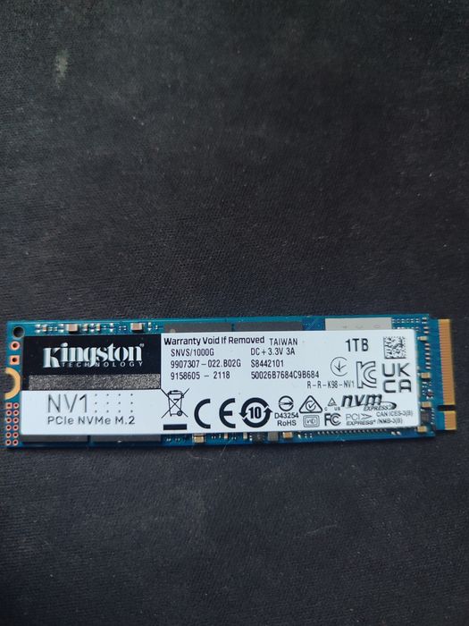 Швидкісний SSD диск Kingston NV1 1TB M.2 NVMe