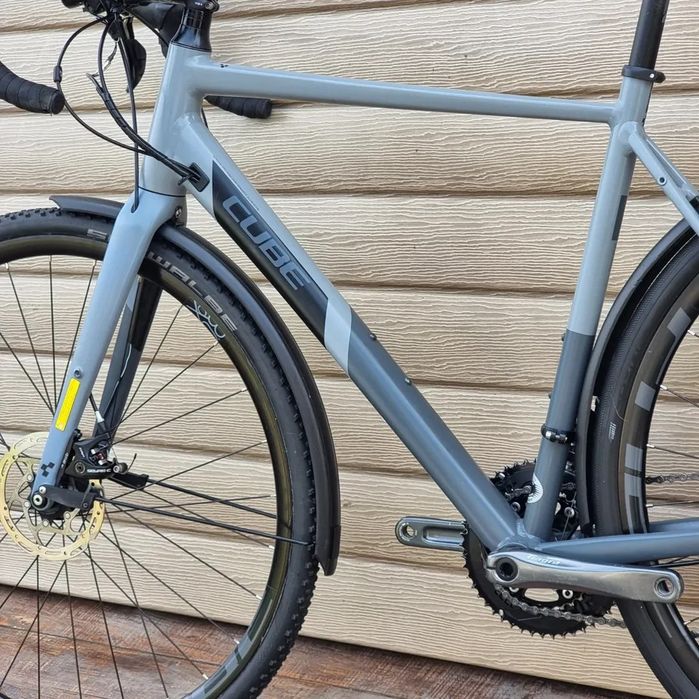 28 Cube NUROAD PRO GRAVEL Вилка CARBON На ОСЯХ Shimano Tiagra Disc TRP