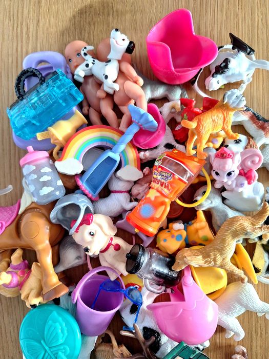 Barbie lalki akcesoria pieski kotki farma maileg Sylvanian Families