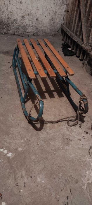 Sanki metalowe skladane