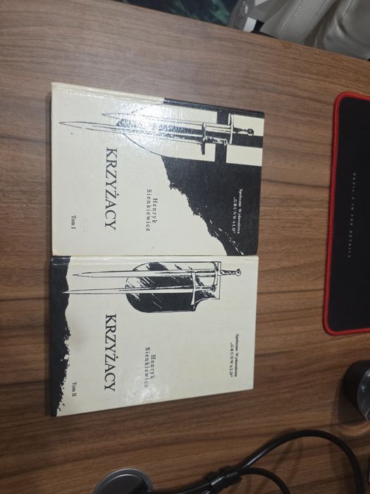 Krzyżacy Henryk Sienkiewicz – 2 tomy