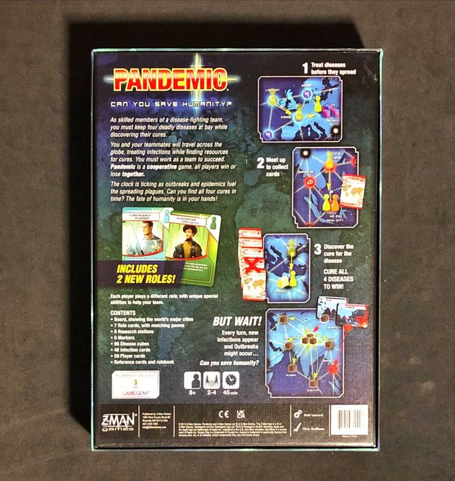 JOGO de tabuleiro [desde 18€] Pandemic HotZone Reign of Cthulhu INGLÊS