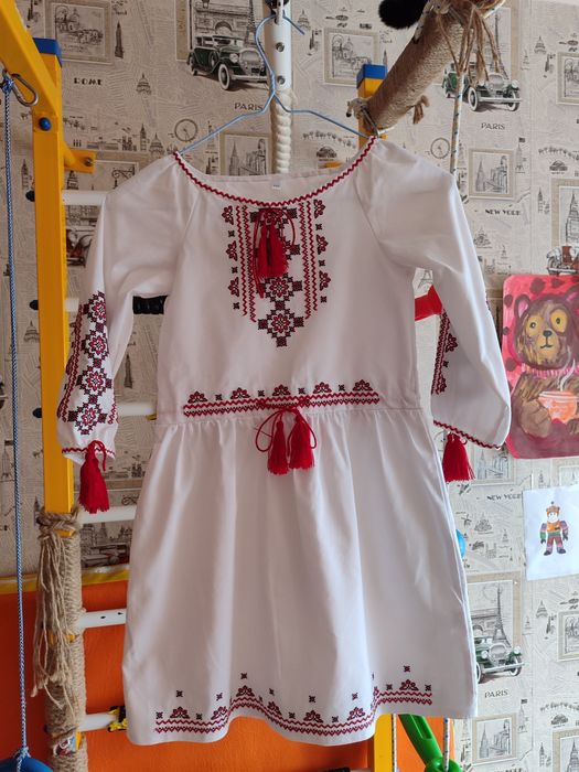 Сукня вишиванка на зріст 122
