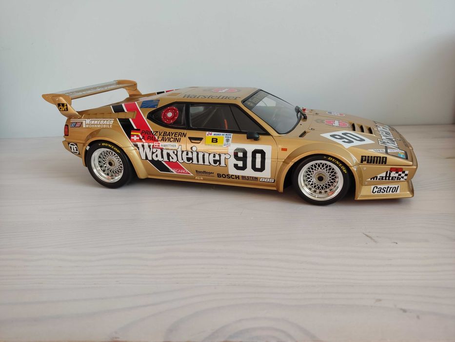 Model samochodu 1:12 BMW M1 GR.B Le Mans 1983 Minichamps
