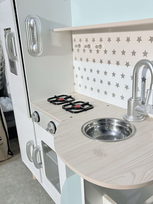 Cozinha Infantil de Madeira - Excelente Estado