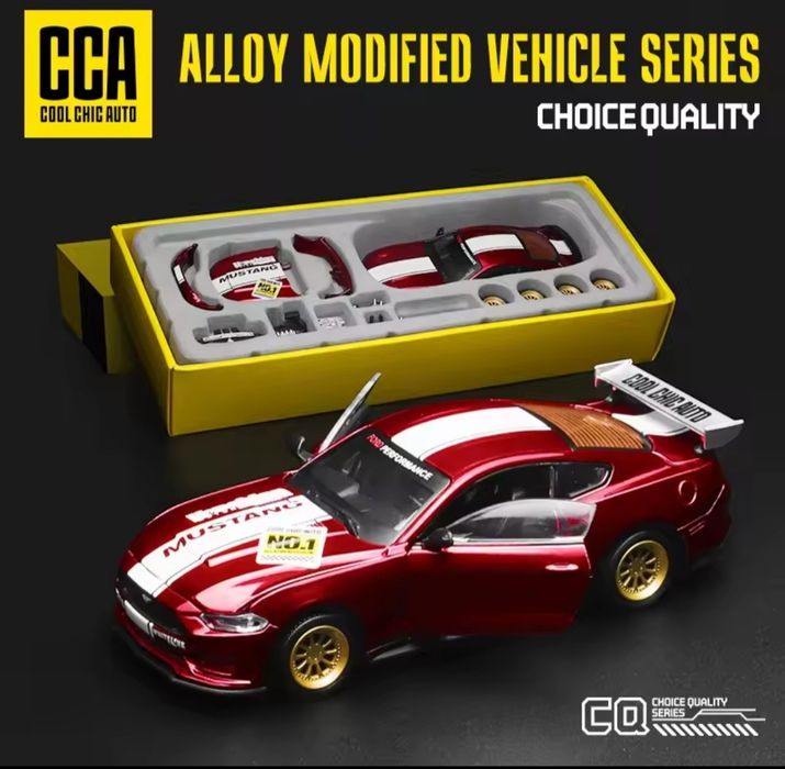 Конструктор-моделька гоночное авто Ford Mustang 1:42