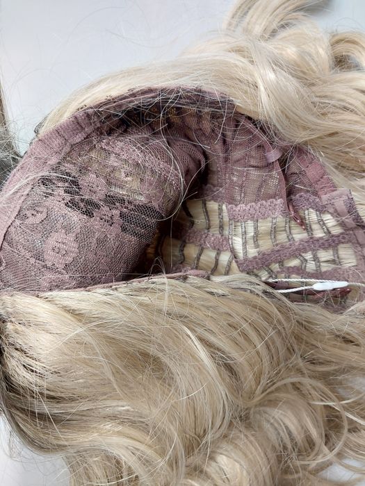 Peruka BESTUNG bob Kolor ombre blond jak prawdziwy włos
