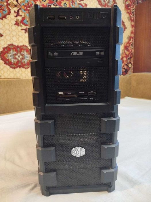Ігровий корпус Cooler Master HAF 912 Plus (RC-912P-KKN1) + Кардридер + DVD-RW