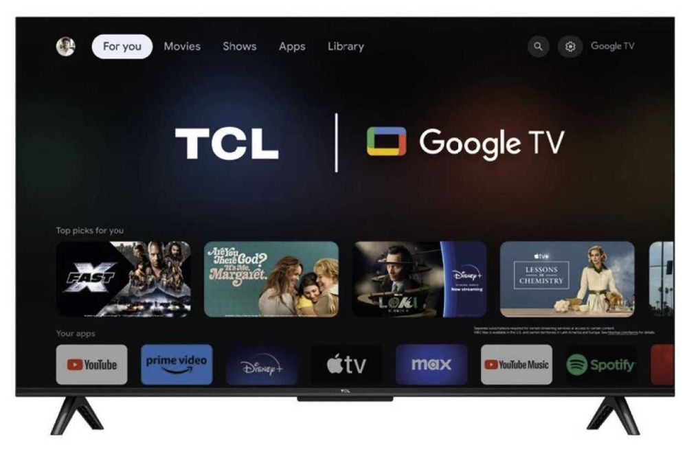 Telewizor TCL 75V6B: LED 4K Wifi, Smart - Google TV HDMI 2.1 DVB-T2,