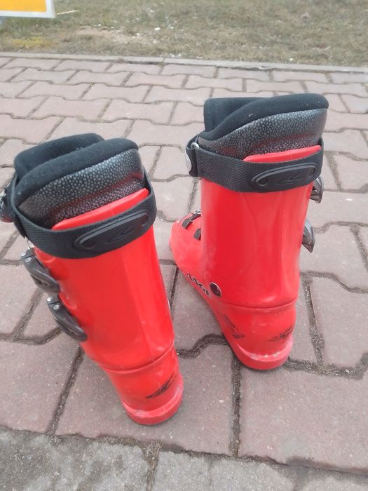 Buty narciarskie Lange czerwone wkładka 24,5cm