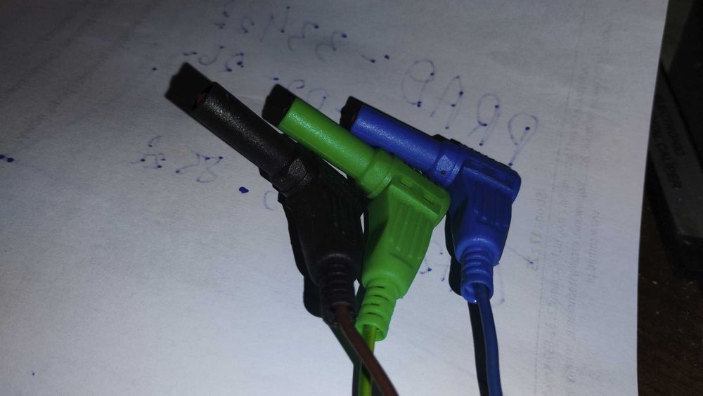Adapter pomiarowy l1.l2.l3. N.PE 16 A 5 bolców