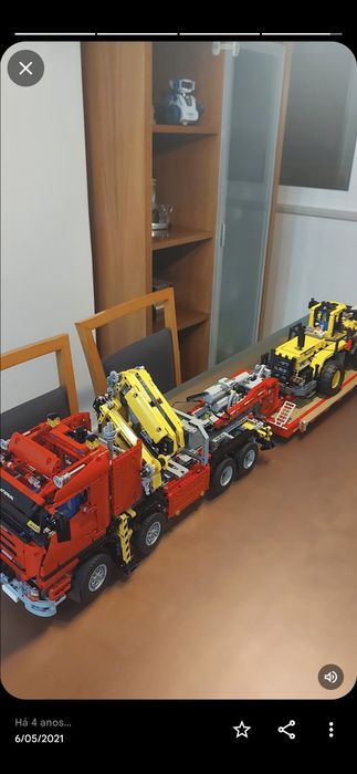 Lego Technic 8258 + Lobgbow + 8265
