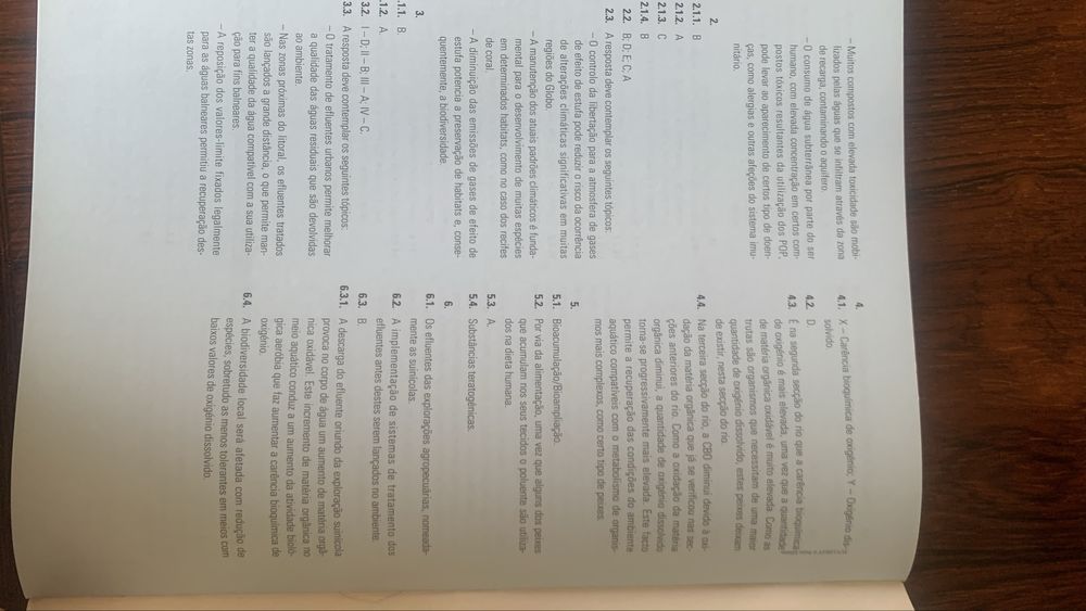 Caderno de atividades Biologia e Geologia 12 ano