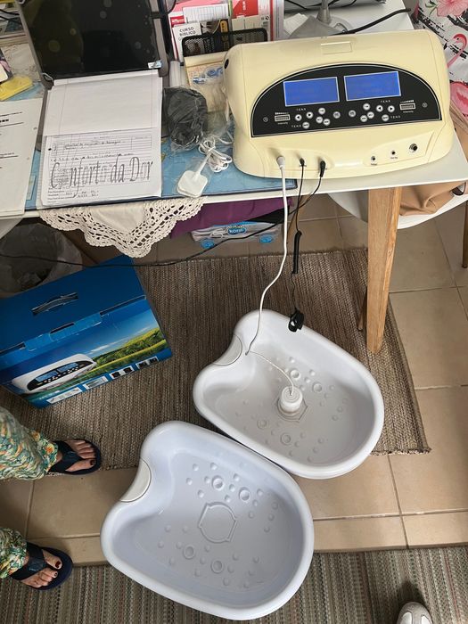 Aparelho de ionização de drenagem e 2 bacias