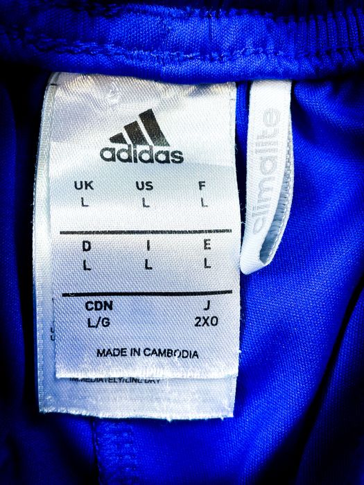 (L) Adidas Niebieskie Męskie Sportowe Szorty do Biegania Spodenki