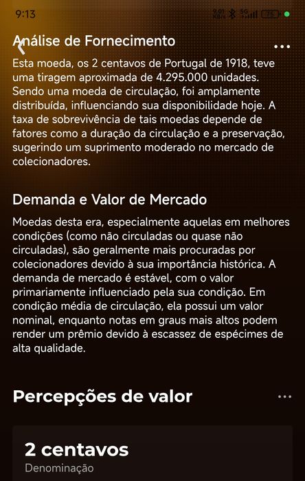 3 Moedas de 2 centavos 1918